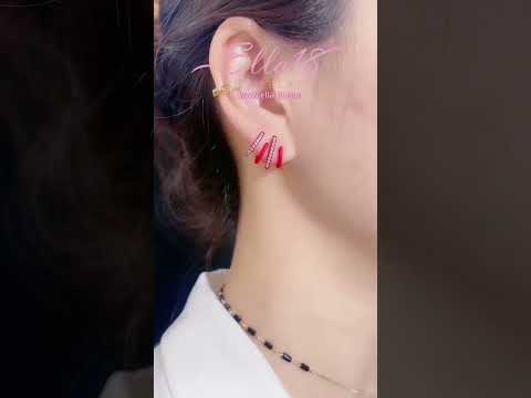 Beautiful Stunning😍 Elegant Earrings  ❤ | Share and like them |#shortsvideo