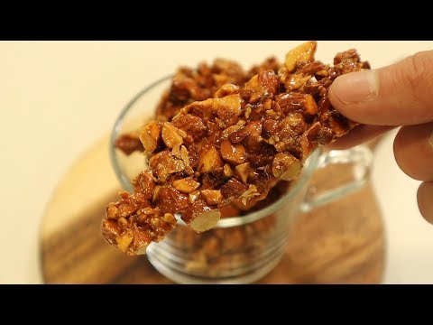 바삭바삭 맛있는 아몬드 크로칸트 만들기 feat.노오븐 - Almond croquant Cookies Recipe l 호야TV - ASMR