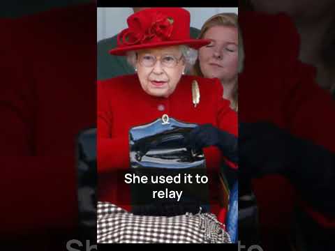 Secret of Queen Elizabeth handbag #royalsecretagent #royalfamily #unitedkingdom #hiddenfacts #weird