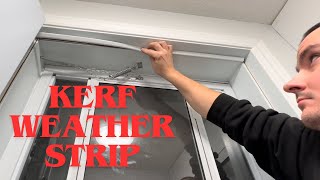 How To Replace Door Weatherstrip Seal