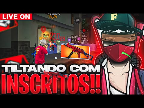 🟢FREE FIRE AO VIVO 🟢 4V4 APOSTADO!🟢 MORENO TV🟢