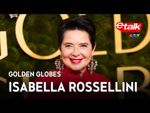 Isabella Rossellini says she's 'too old' to see 'Conclave' memes | Golden Globes Red Carpet