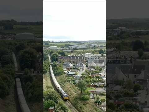 Intercity’s The Ayrliner arrived in Stranraer train station #shorts #train