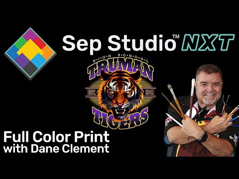 Separation Studio NXT - Print Like You've Got a Big Press - Full Color Print - with Dane Clement