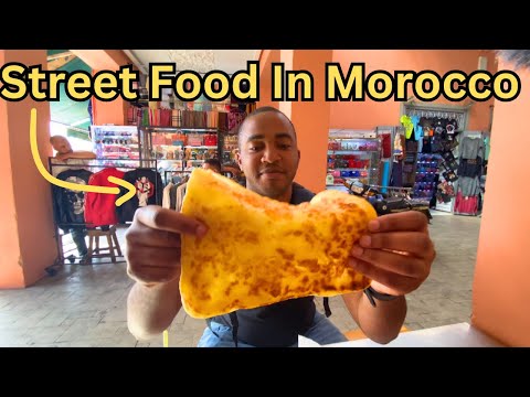 Street Food Tour in Marrakech, Morocco 🇲🇦 Eating EVERYTHING I See| Street Food Tour  in the Medina