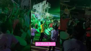 Maa Sharda band party Akola in  Jagdamba devi visarjan Shegaon #2k24  #viralshorts