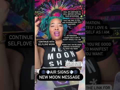 AIR SIGNS NEW MOON