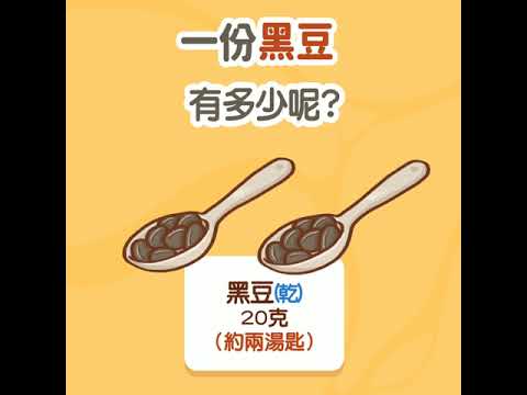 一份「豆豆」們可以吃多少呢？