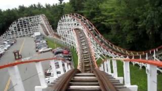 Yankee Cannonball Front Seat on-ride HD POV Canobie Lake Park