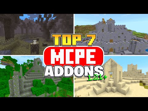 Top 7 Exploration Addons For Minecraft Bedrock 1.21!