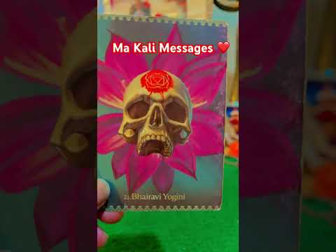 Ma Kali Message ❤️🔱 #ashortaday #tarot #youtubeshorts #ytshorts #universe #kali #devi #shorts #love