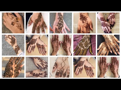 Very beautiful stylish Back hand mehndi design 2024| Arabic mehndi design | Simple Mehndi Design