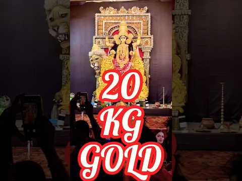 20 KG GOLD জগদ্ধাত্রী পূজা Medinipur