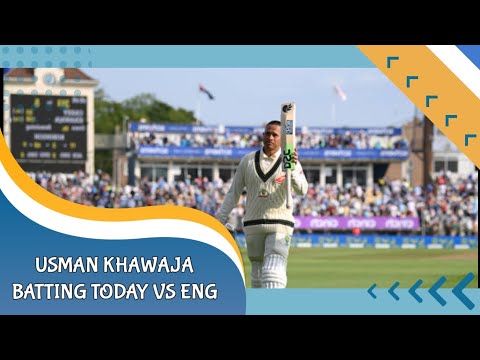 Usman Khawaja 141 runs today vs Eng || #usmankhawaja  #australia #engvsaus #test #england #khawaja