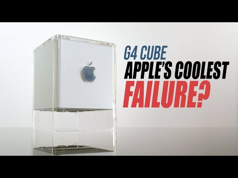 Using Apple's G4 Cube!