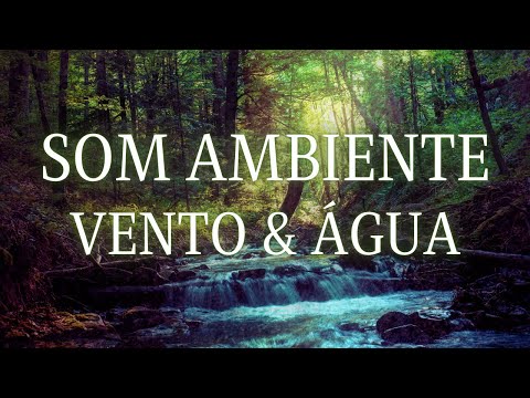 Som Ambiente de Vento e Água | Ideal para Meditação | 1 Hora