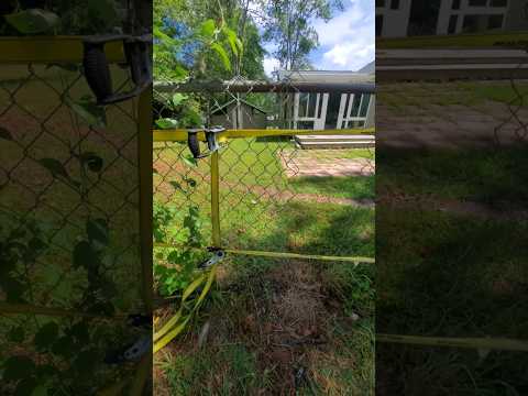 How to Repair a Chain-Link Fence Trick Handyman Won't You to Know!