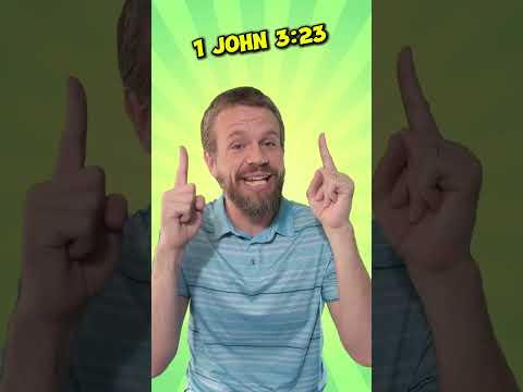 This is His Commandment! (1 John 3:23) | Memeory Verse Song for Kids