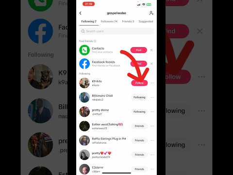 How to follow people on TikTok