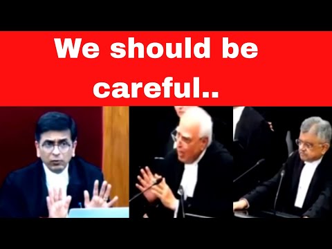 CJI to Kapil Sibal, Supreme court