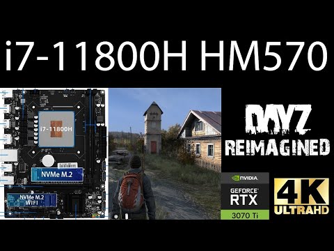 DayZ Reimagined Livonia Ultra and  settings RTX 3070TI intel i7-11800H 4.6 GHz HM570 MAXSUN