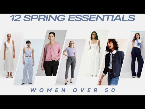 12 Essential Spring Fashion items | Women over 50