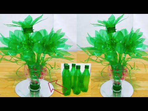 Plastic bottle sun flower, plastic bottle best way reuse