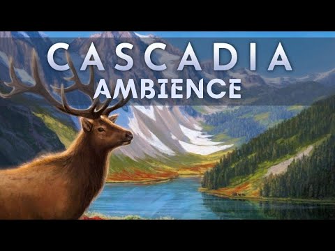 Cascadia Board Game Music | Wildlife Scenes with Music and Nature Sounds