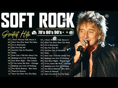 Rod Stewart, Phil Collins, Michael Bolton, Chicago | Greatest Hits Soft Rock Ballads 70s 80s 90s