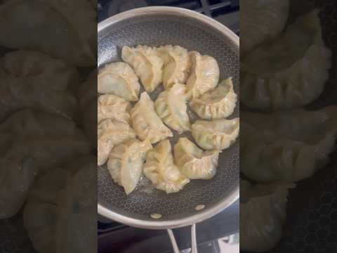 Homemade dumplings from backyard veggies #vegetablegarden #growyourownfood