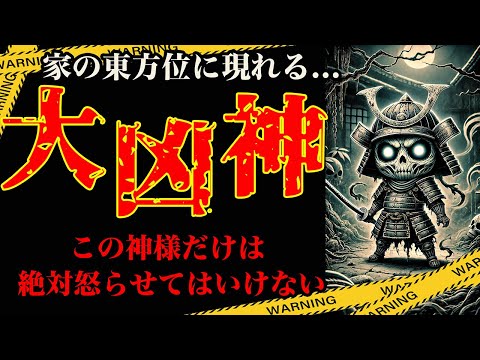 2025年から厳重注意！家の東側に現れる大凶神を怒らせると激しい祟りを成す！