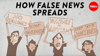 How false news can spread - Noah Tavlin