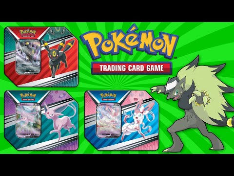 Eeveelution V Heroes Tin Opening!