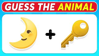 Can You Guess The ANIMAL By Emoji? 🐶😺 Animal Emoji Quiz