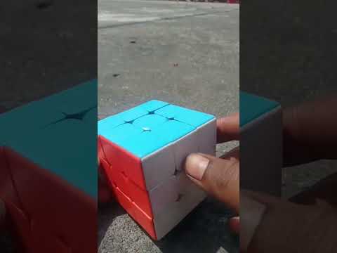 How to solve Rubik's cube in 1Second 😈😈#viral#respect#short.Danish Jain accident.bhojpuri real video