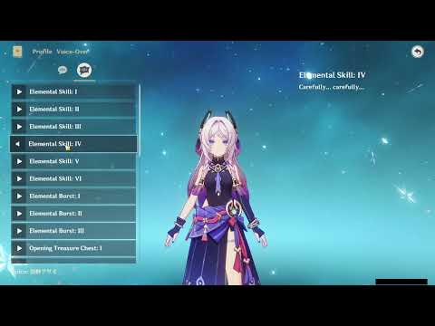 CITLALI BATTLE VOICE LINES (JAPANESE)