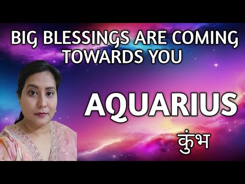 AQUARIUS ✨️ कुंभ राशि 🦋 BIG BLESSINGS ARE COMING TOWARDS YOU 💫TAROT READING 🎉🎁🌈