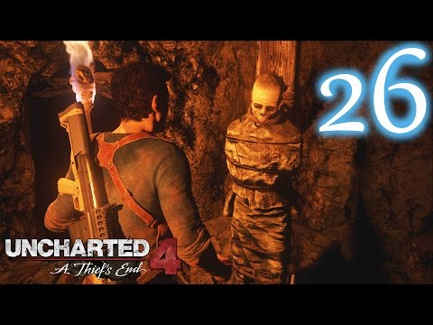 Uncharted 4 Walkthrough Gameplay (CRUSHING) | Part 26 - Avery's Descent