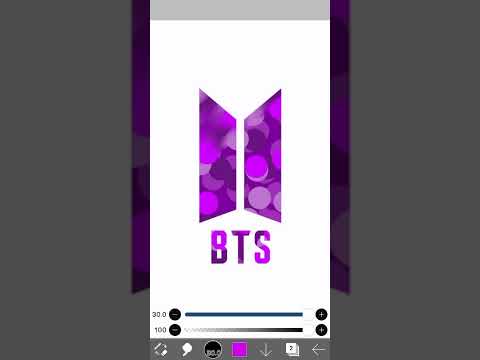 If BTS Logo was Purple