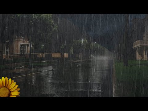 DURMA e RELAXE MELHOR Ouvindo o SOM  da CHUVA com TROVOADAS, BOM SONO