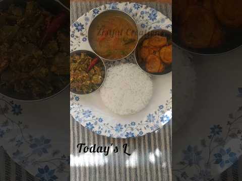 Today's Lunch / Friday Lunch Box / Indian Lunch Platter Thali #lunch #lunchthaliidea #lunchideas