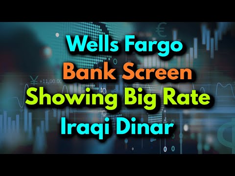 Iraqi Dinar💥Wells Fargo's Shocking Iraqi Dinar Rate Revealed!💥Today IQD latest Updates