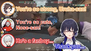 Ichinose Uruha Gets Flustered When Her Teammates Keep Praising Her【VSPO/Eng Sub】