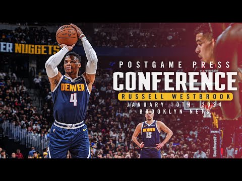 Russell Westbrook Full Postgame Press Conference vs. Nets 🎙 | 1/10/25