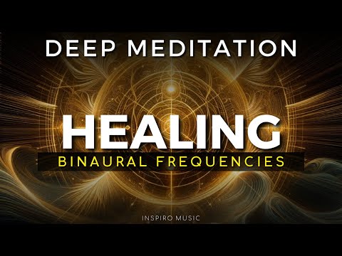 HEALING MEDITATION MUSIC - 432 Hz - DNA Repair, Elevate Your Vibration - Dark Screen