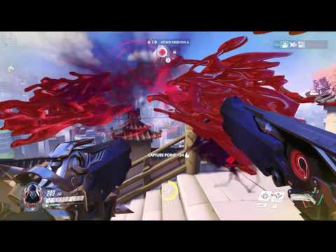 Overwatch - Hanamura Attack in under 1:30