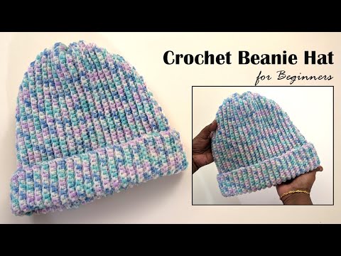 How to Crochet Beanie hat for beginners l l Easy Crochet hat