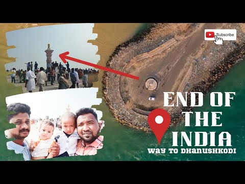 END OF THE INDIA LAST | Way to Dhanushkodi #travel #travelvlog #dhanushkodibeach