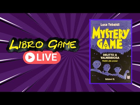 Lettura Live del Libro Game Giallo Mystery Game: Delitto a Valnebbiosa