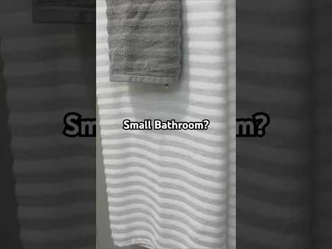 BEST Small Bathroom Hacks @shannonskiptomylife @Walmart #bathroomdecor